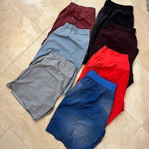 7 Pairs - Lululemon Men’s Shorts
